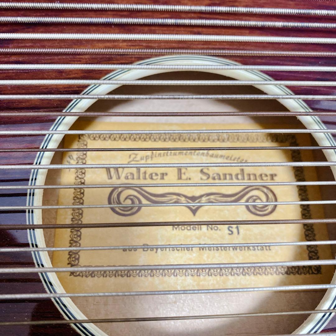 【希少】 Walter Sandner ツィター チター 楽器 ドイツ 最高級