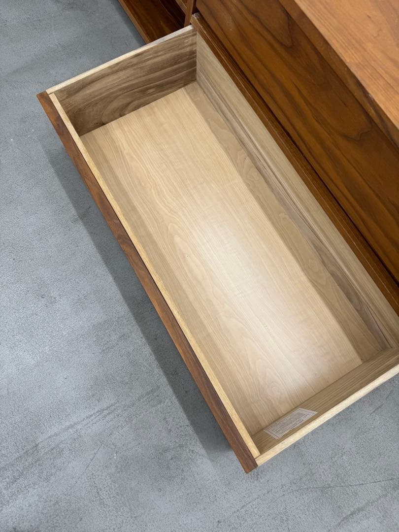 無印良品 MUJI 木製テレビ台 テレビボード ウォールナット材 シンプル