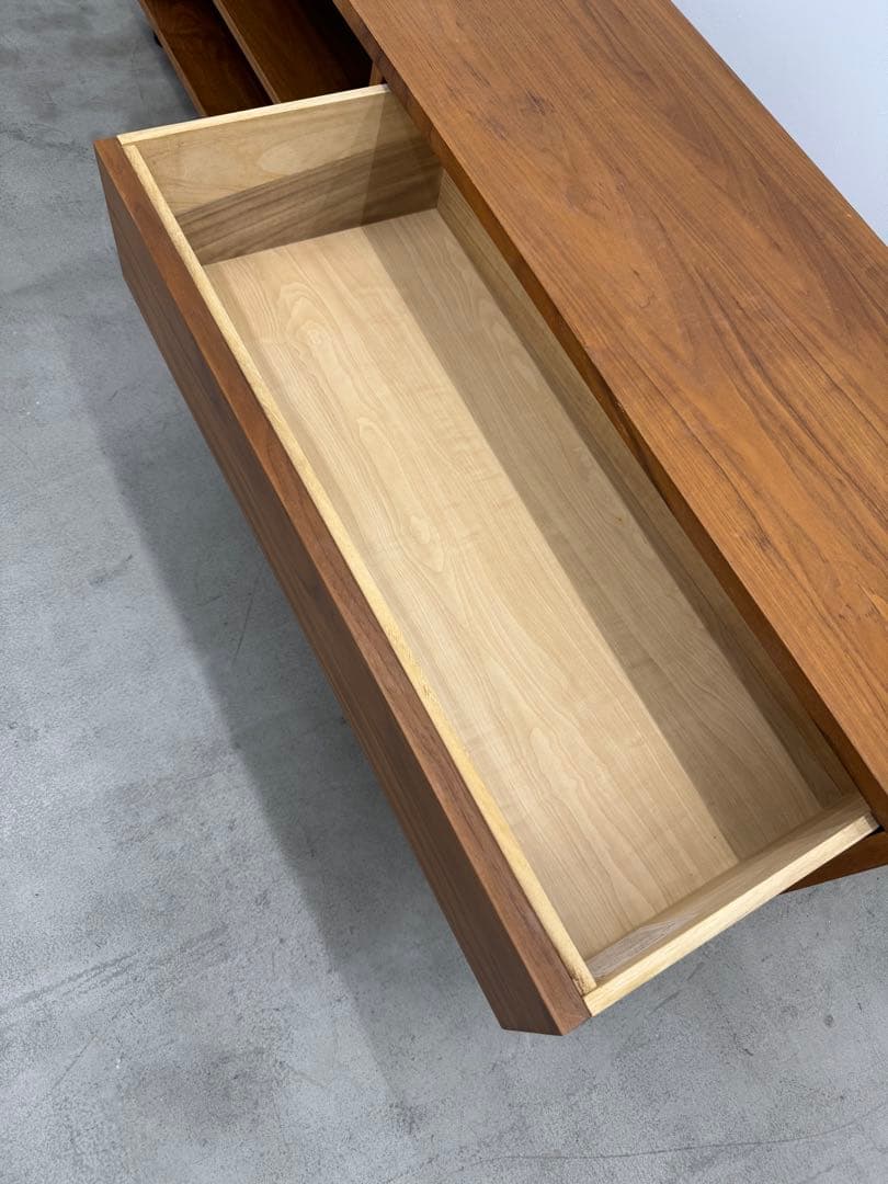 無印良品 MUJI 木製テレビ台 テレビボード ウォールナット材 シンプル