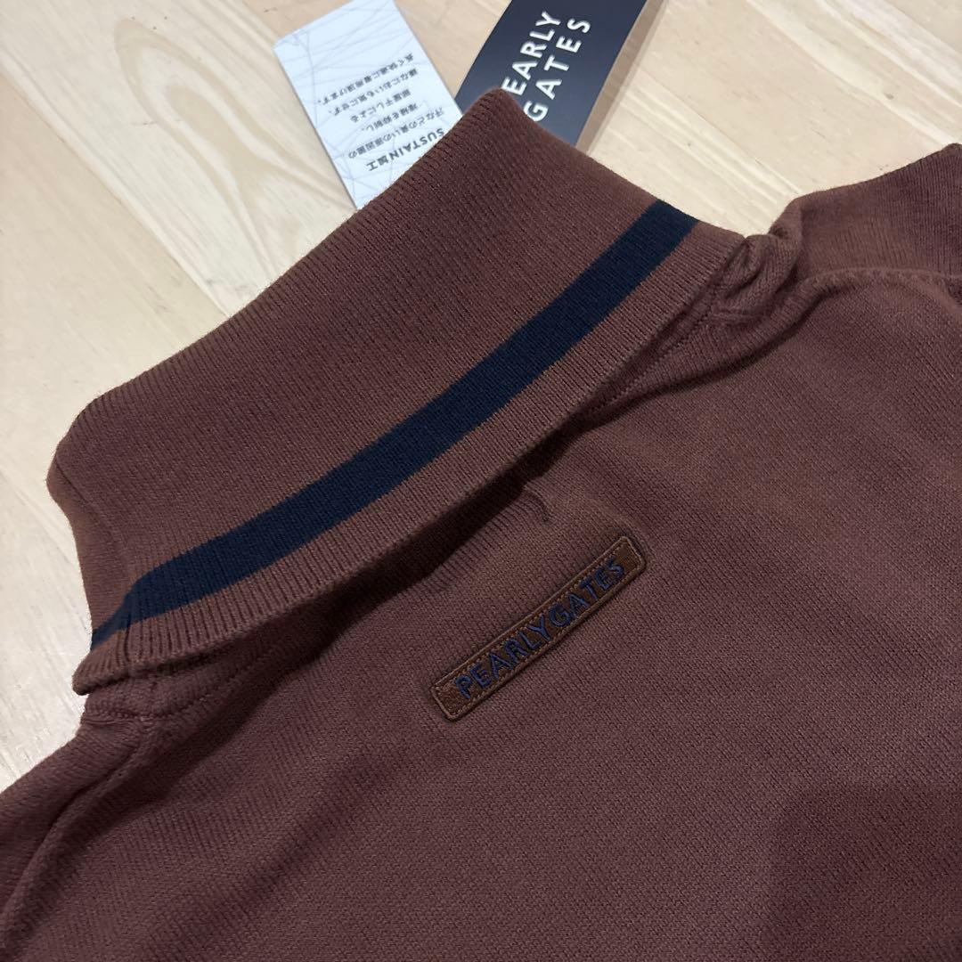 パーリーゲイツ☆新品 ソフトタッチハイネックニット プルオーバー