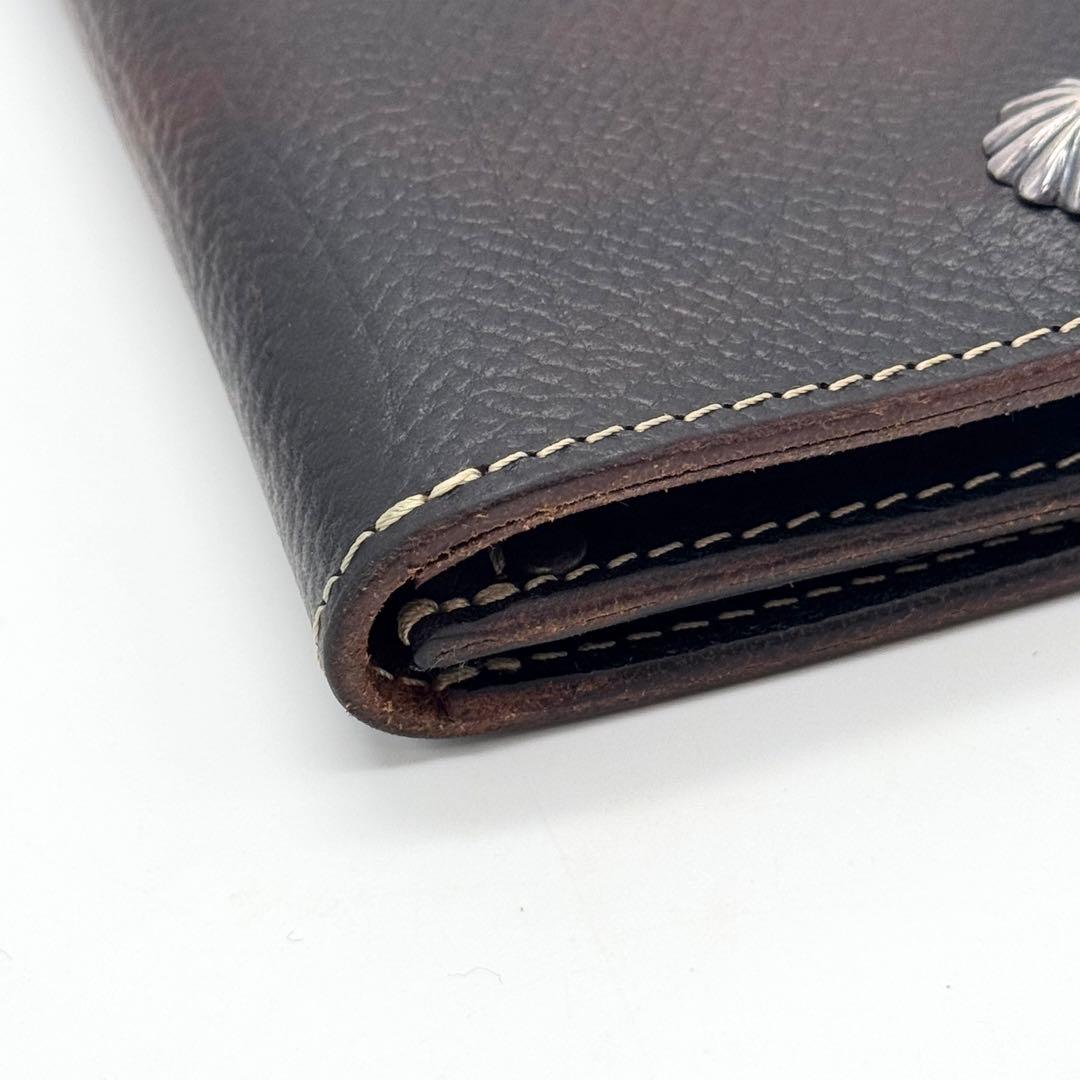 極美品 LARRY SMITH トラッカーズウォレット　ラリースミス コンチョ