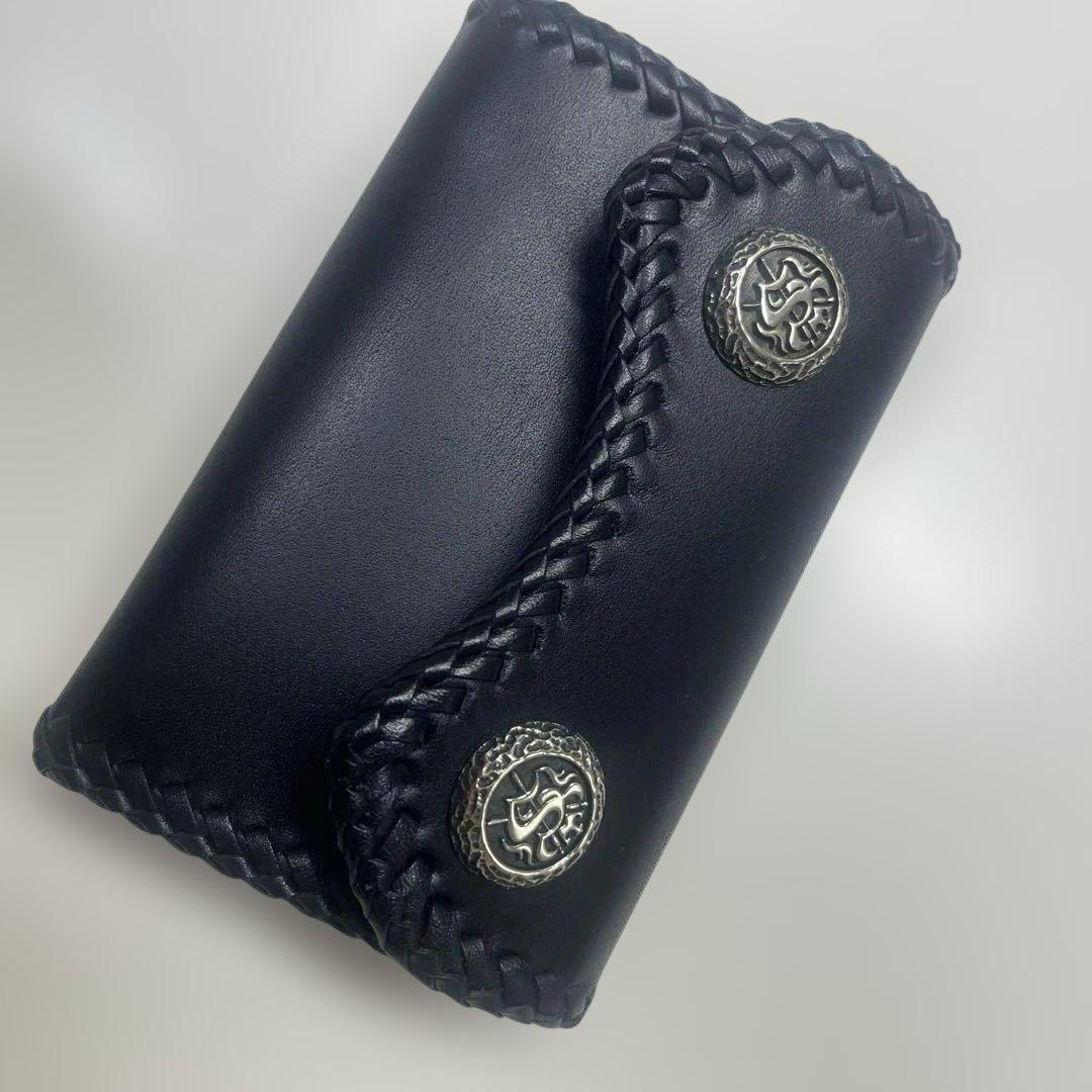 S’FACTORY レザー ブラック ミニ財布 未使用品