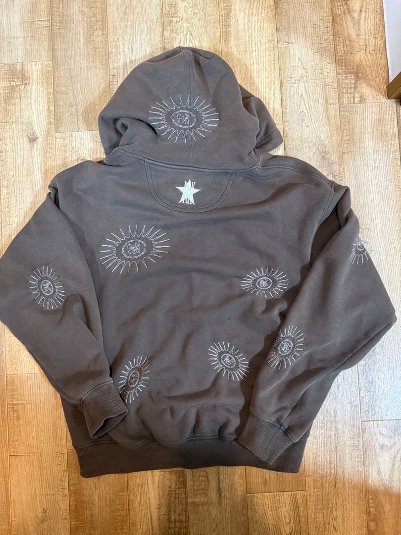 punkandyo ジップパーカー 茶色　S