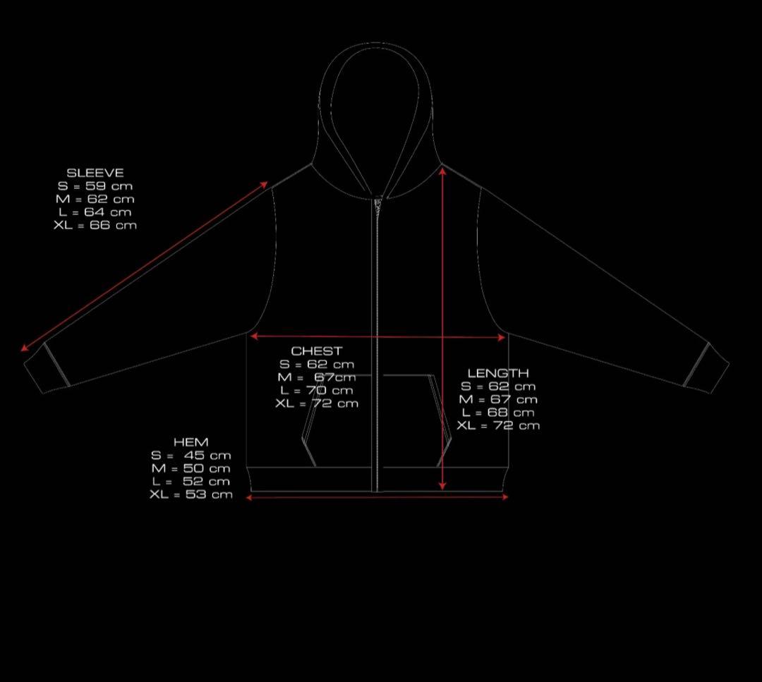 punkandyo ジップパーカー 茶色　S