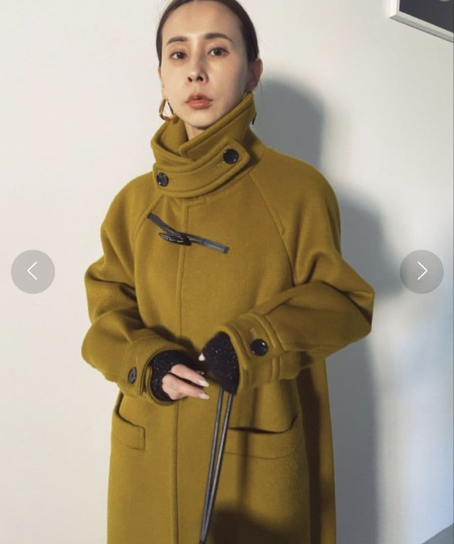 Ameri　2WAY COLLAR DUFFLE COAT