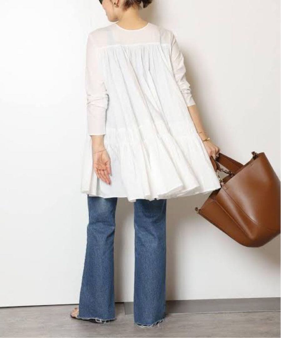 ワンピース Deuxieme Classe MARILYNMOON TIERED DRESS