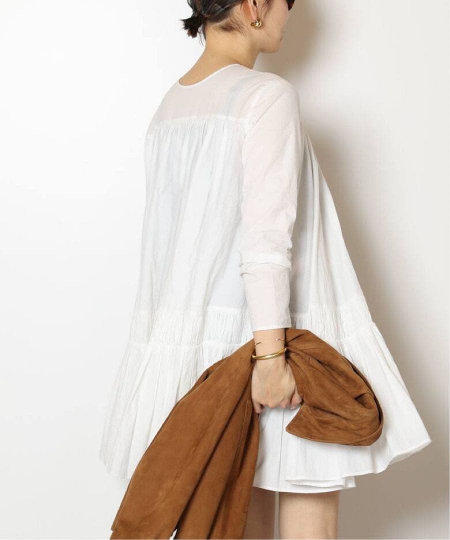 ワンピース Deuxieme Classe MARILYNMOON TIERED DRESS