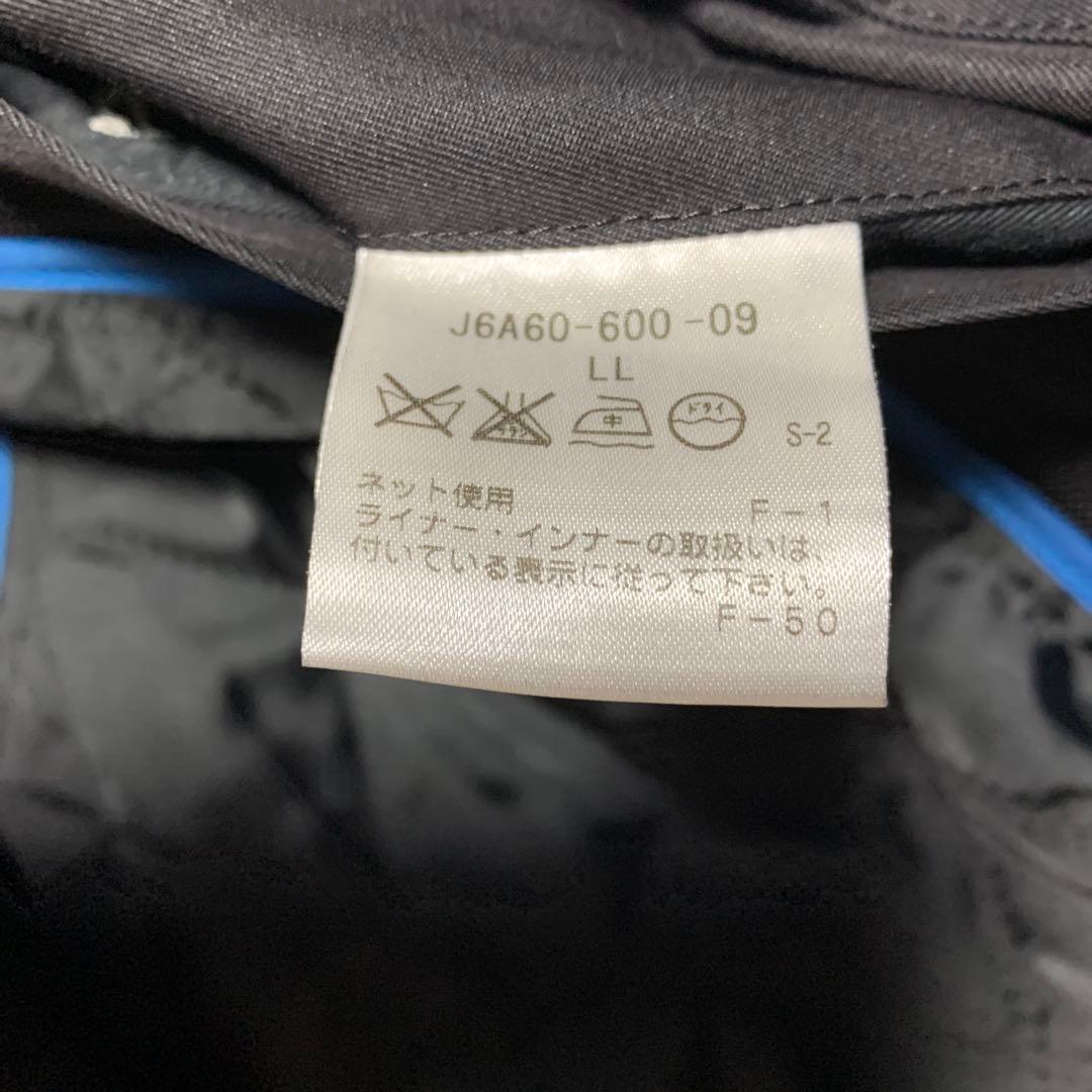 ポールスチュアート　メンズ　ステンカラーコート　ライナー取外し付き　ブラックLL