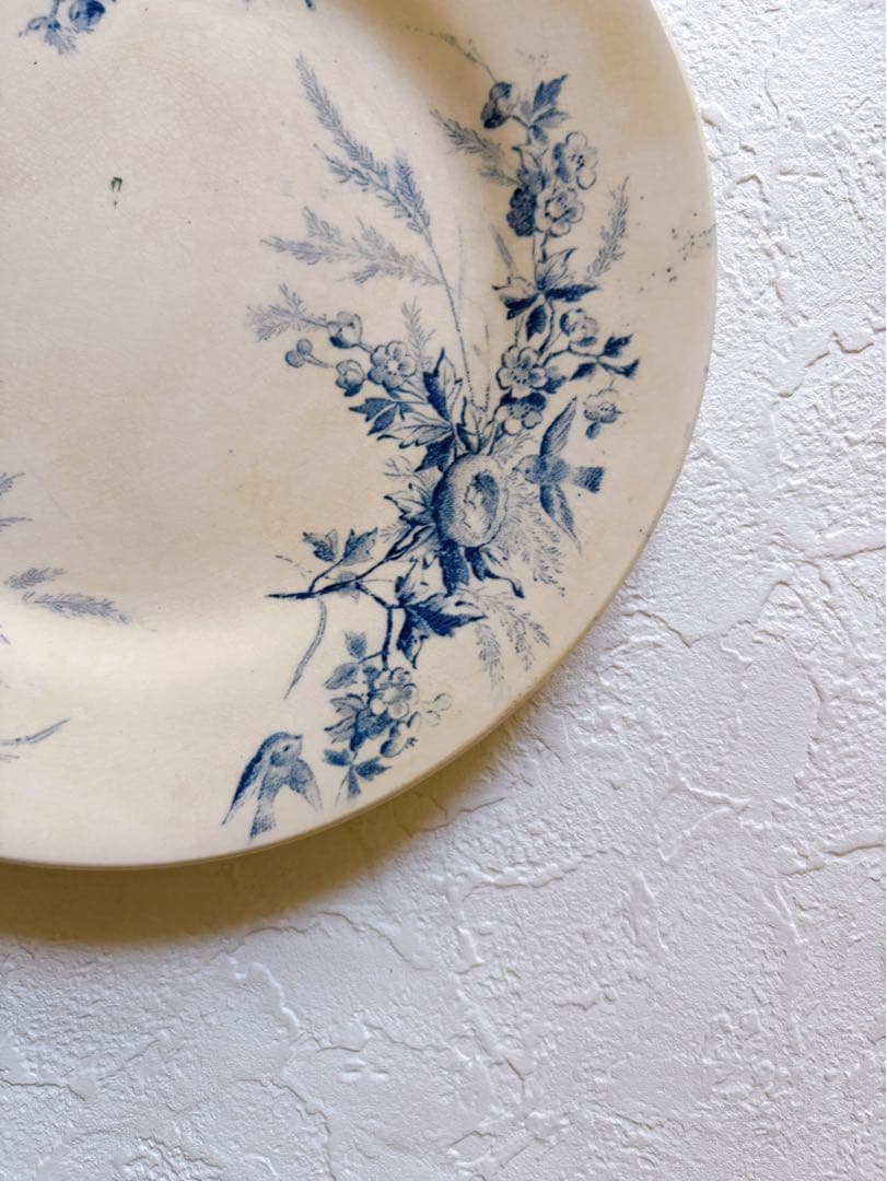 フランスアンティーク　Creil et Montereau デザート皿