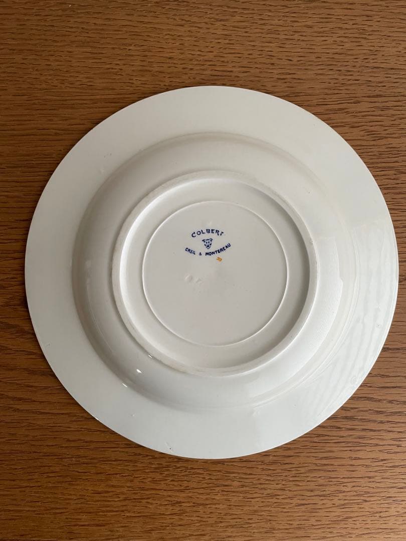 クレイユモントロー　colbert コルベール　深皿