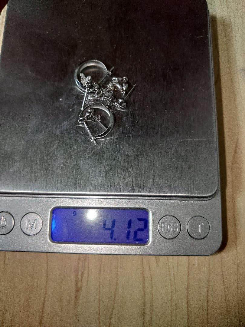 果*％様 プラチナ ピアス pt900 k14 14金 アクセサリー 総重量4.