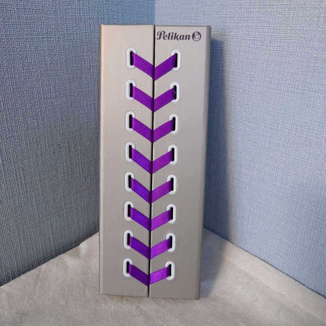 ペリカン M600 バイオレットホワイト 万年筆EF