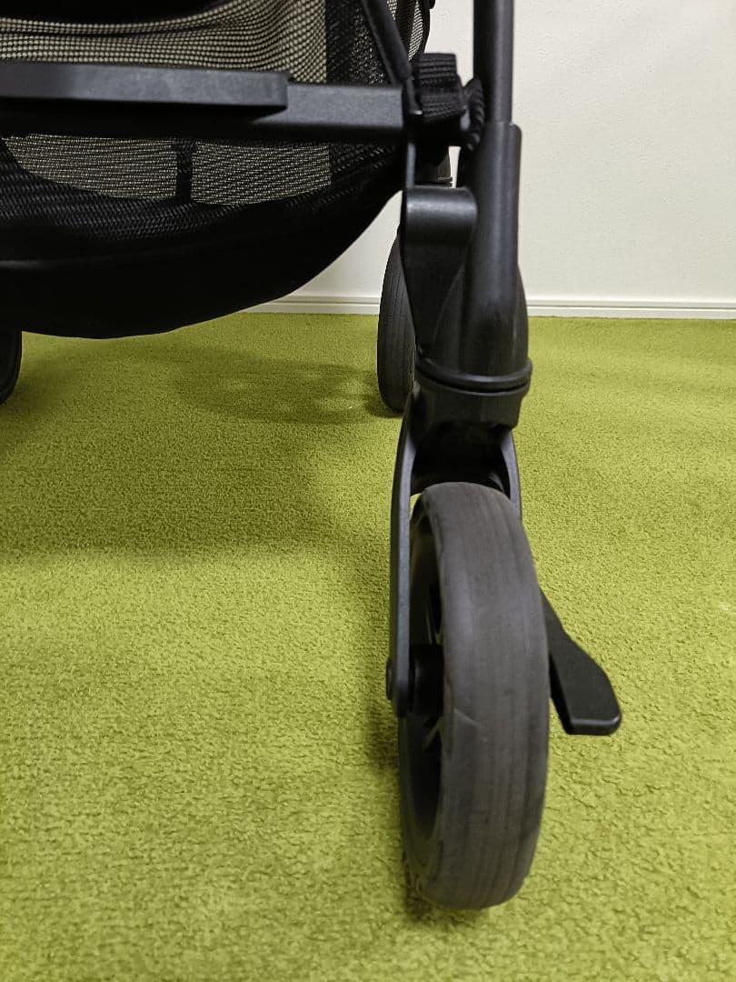 ピジョン ランフィ RB3 ノルディック A型 両対面 美品 取説・レインカバー