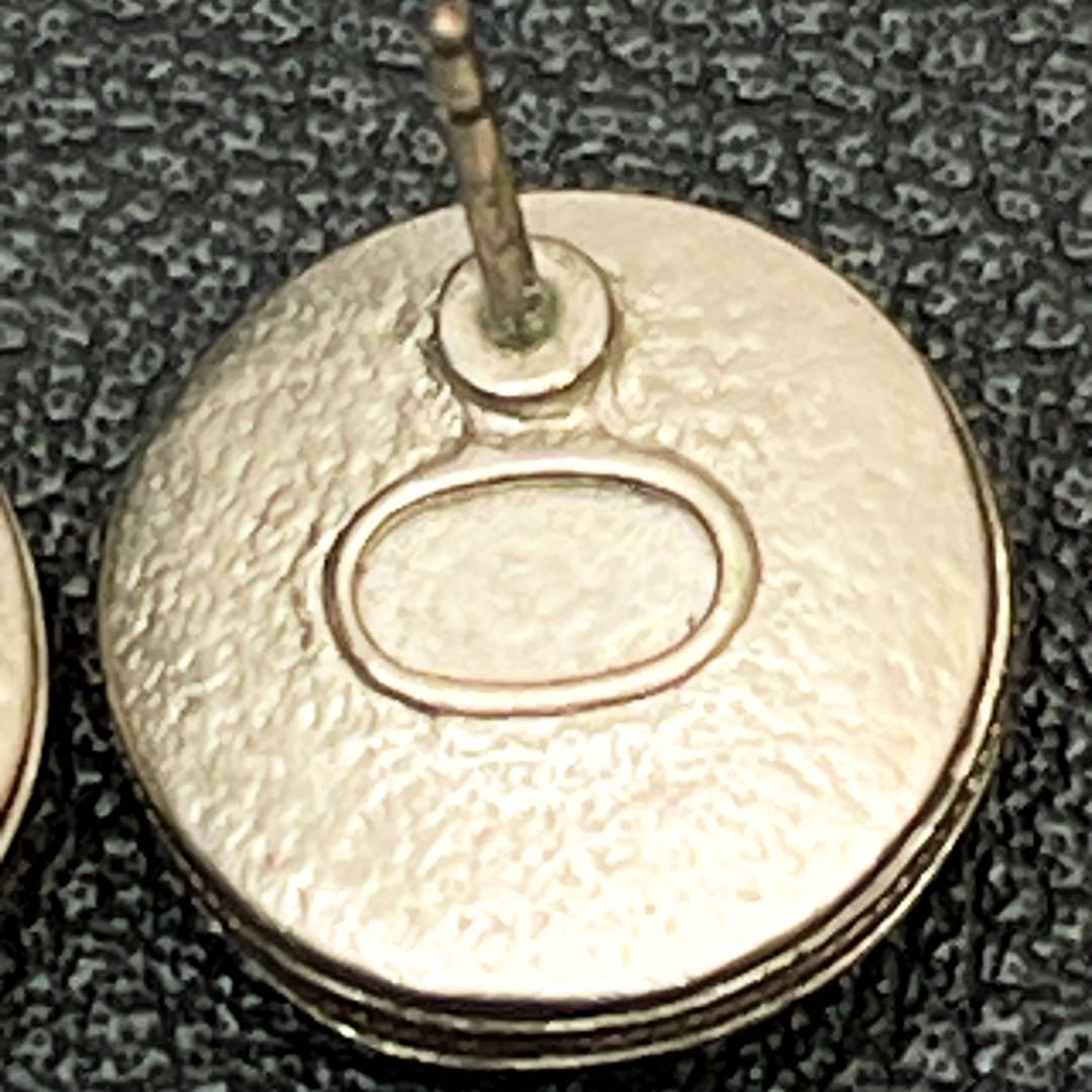 美品 シャネル ココマーク ピアス A18P サークル ラインストーン パール.