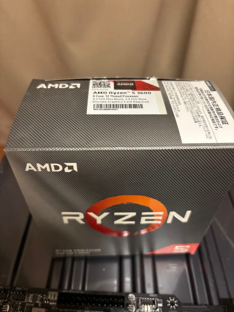 L*g様 MSI B550 GAMING PLUS + Ryzen 5 3600