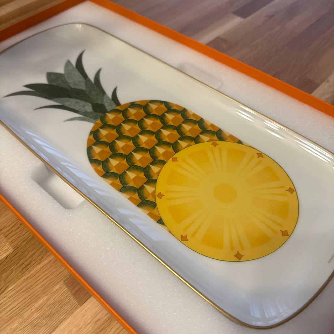 エルメスケーキプラッター＜カオルミ＞パインアップル