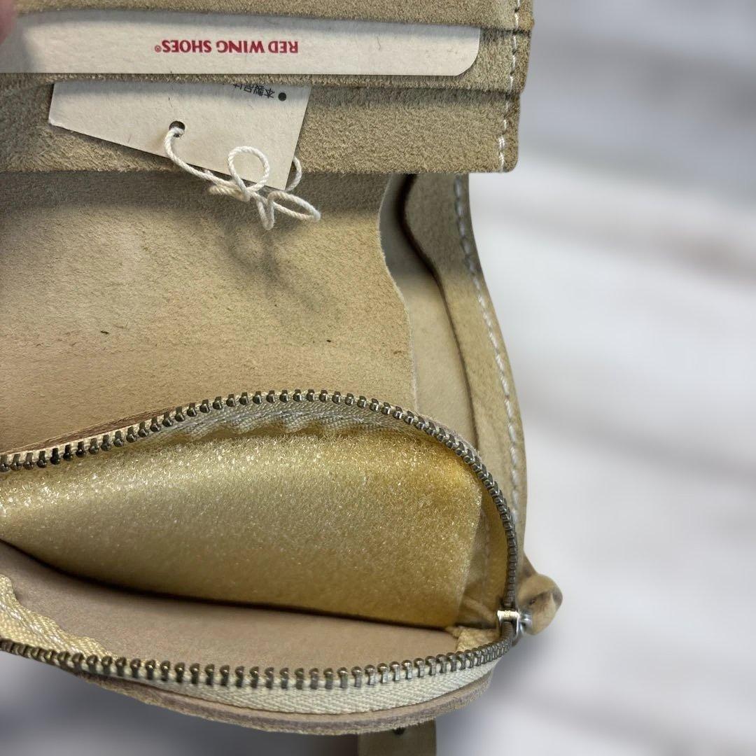 レッドウイング　二つ折り財布　廃盤美品　ベージュ