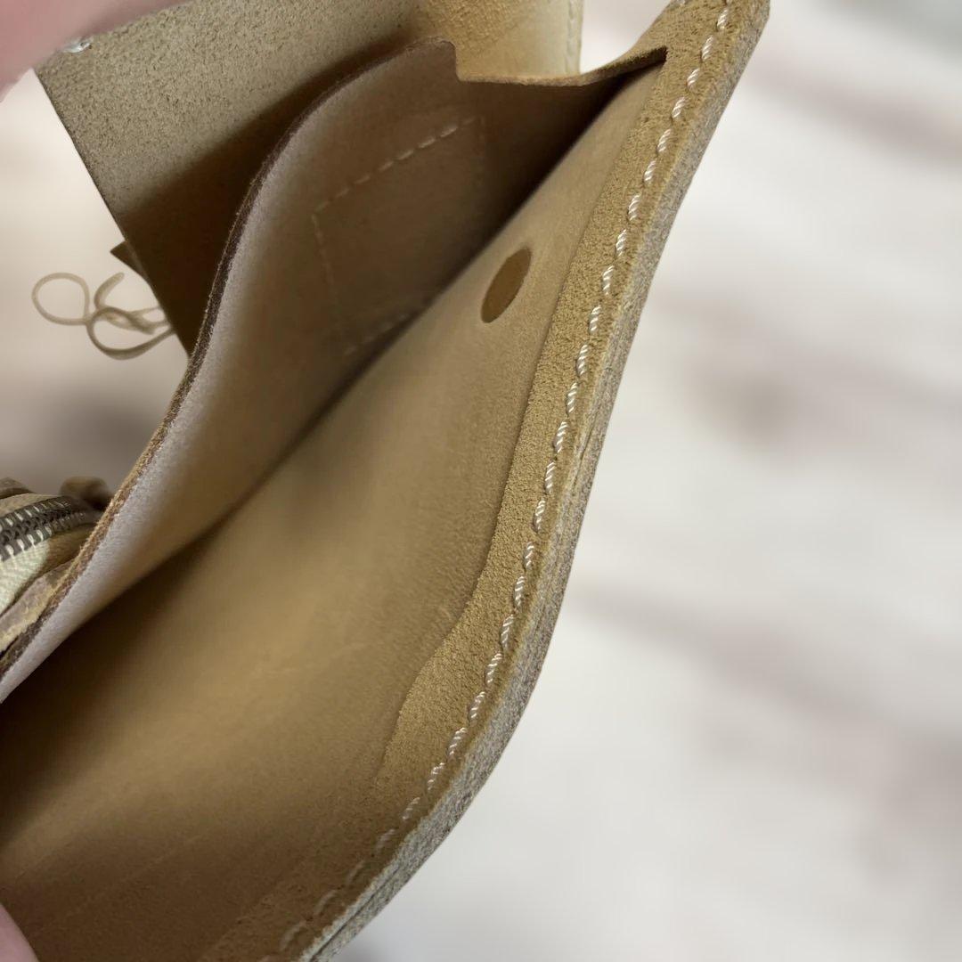 レッドウイング　二つ折り財布　廃盤美品　ベージュ