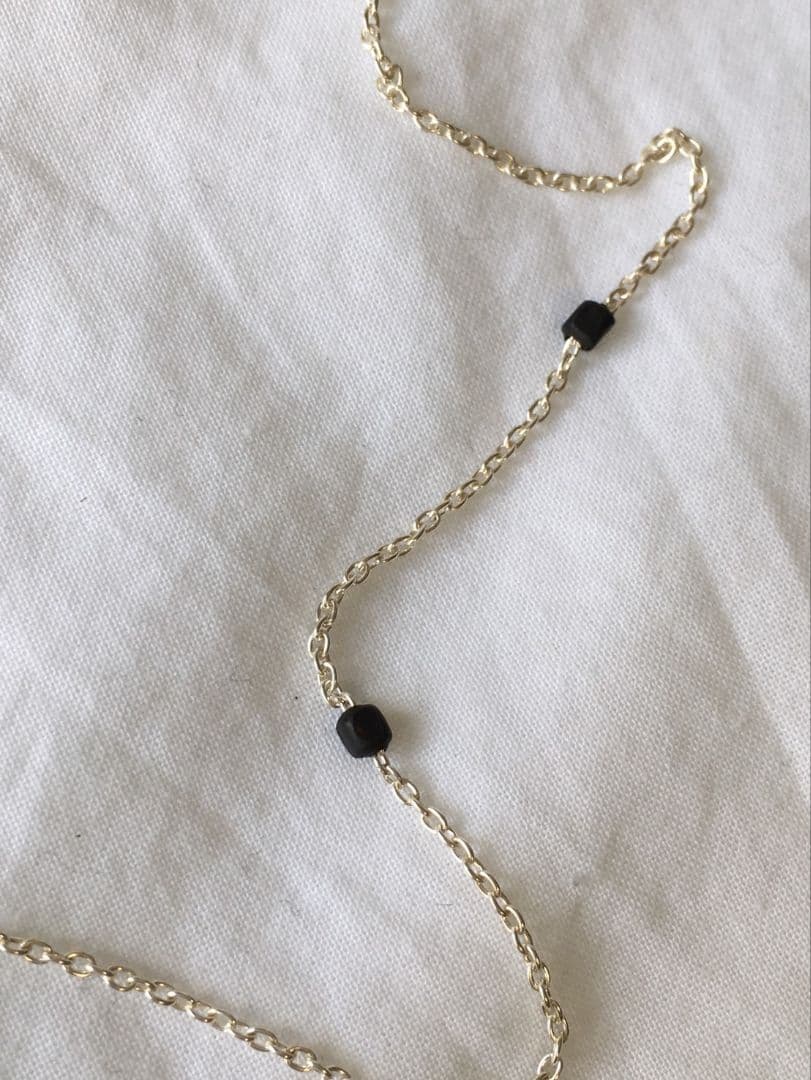 アンプジャパン　スターモチーフ　シルバー　ネックレス　SILVER　バイカラー