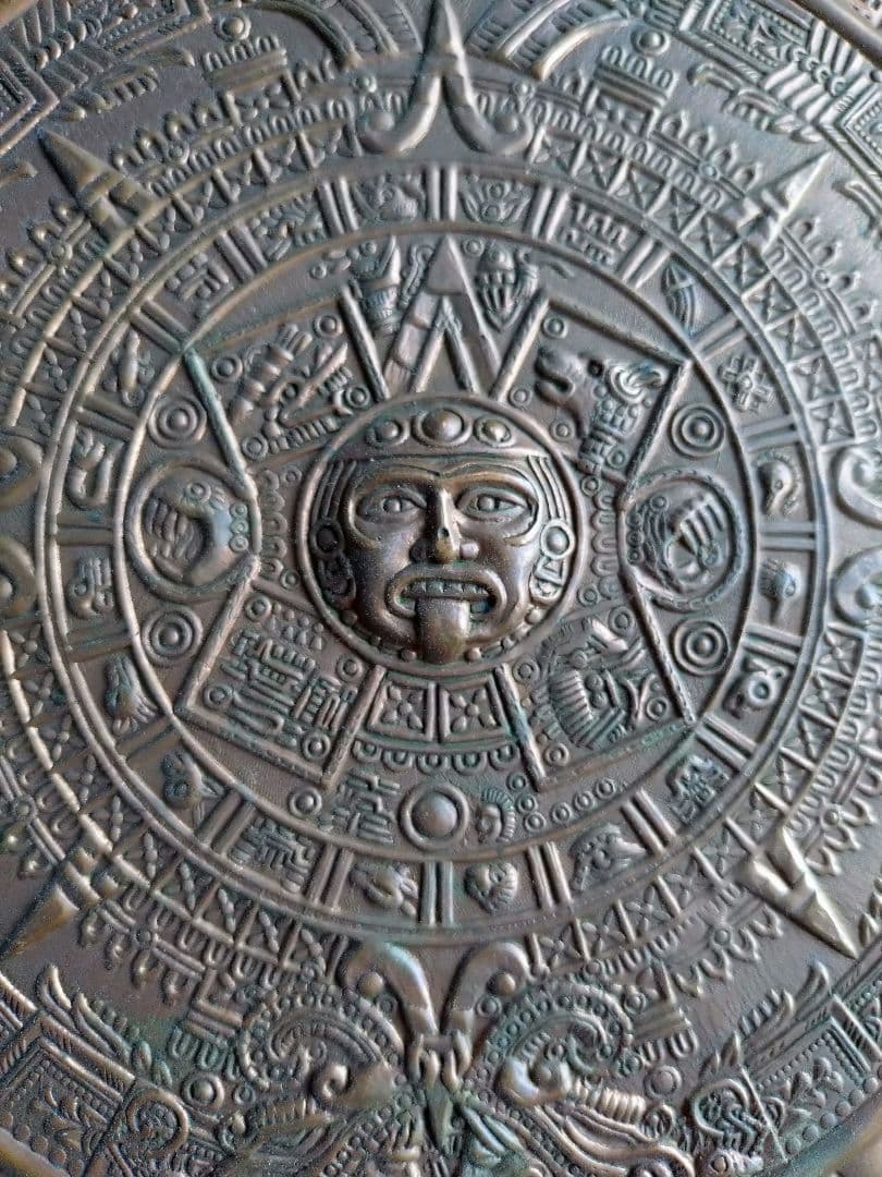 メキシコ 太陽暦 マヤ文明 カレンダー インテリア アンティーク 壁掛け マヤ暦