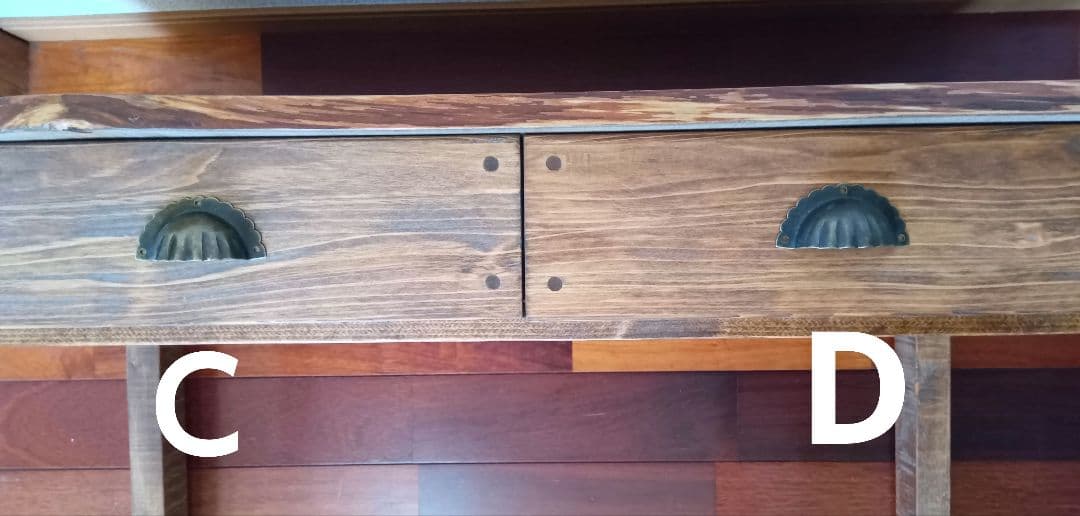 yuki＊檜の一枚板使用※机