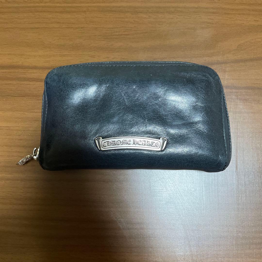 値下げしましたChrome Hearts 二つ折り財布 REC FZIPMINI