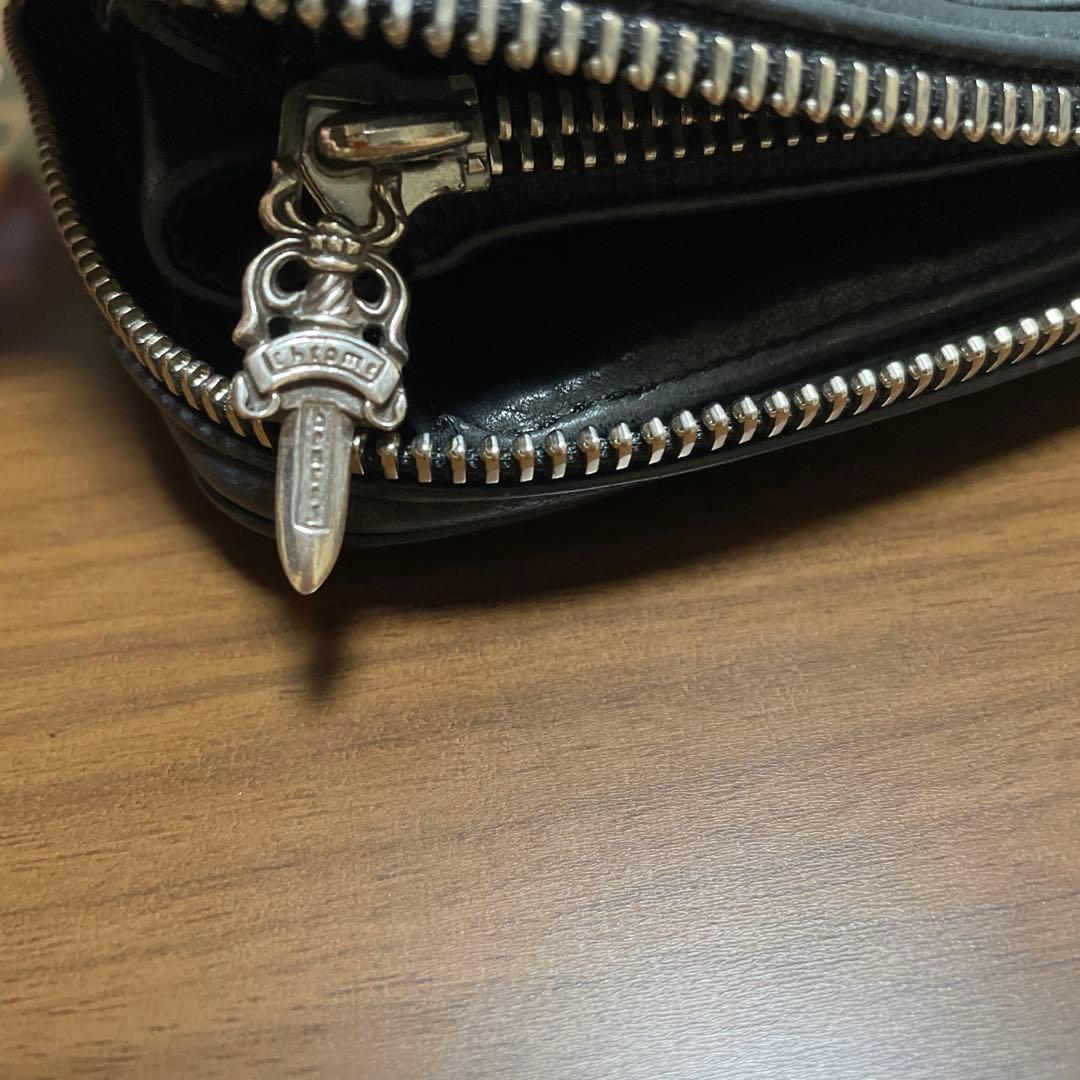 値下げしましたChrome Hearts 二つ折り財布 REC FZIPMINI