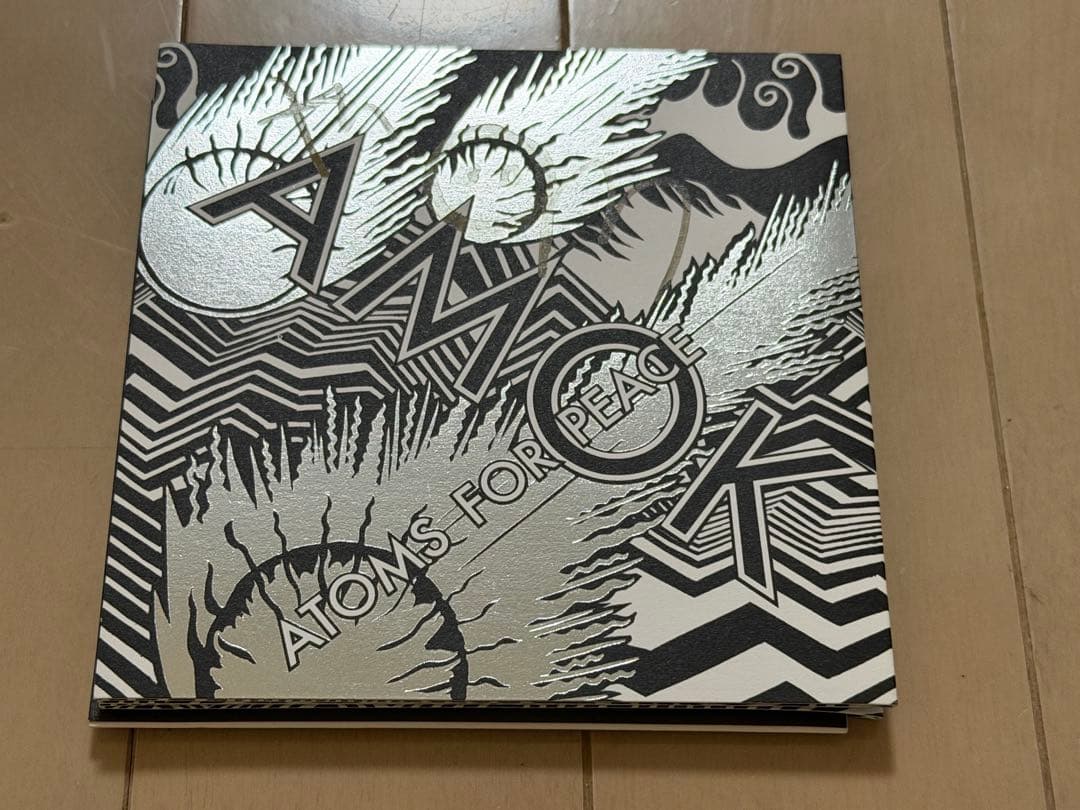 トムヨーク直筆サイン入り　AMOK CD atoms for peace