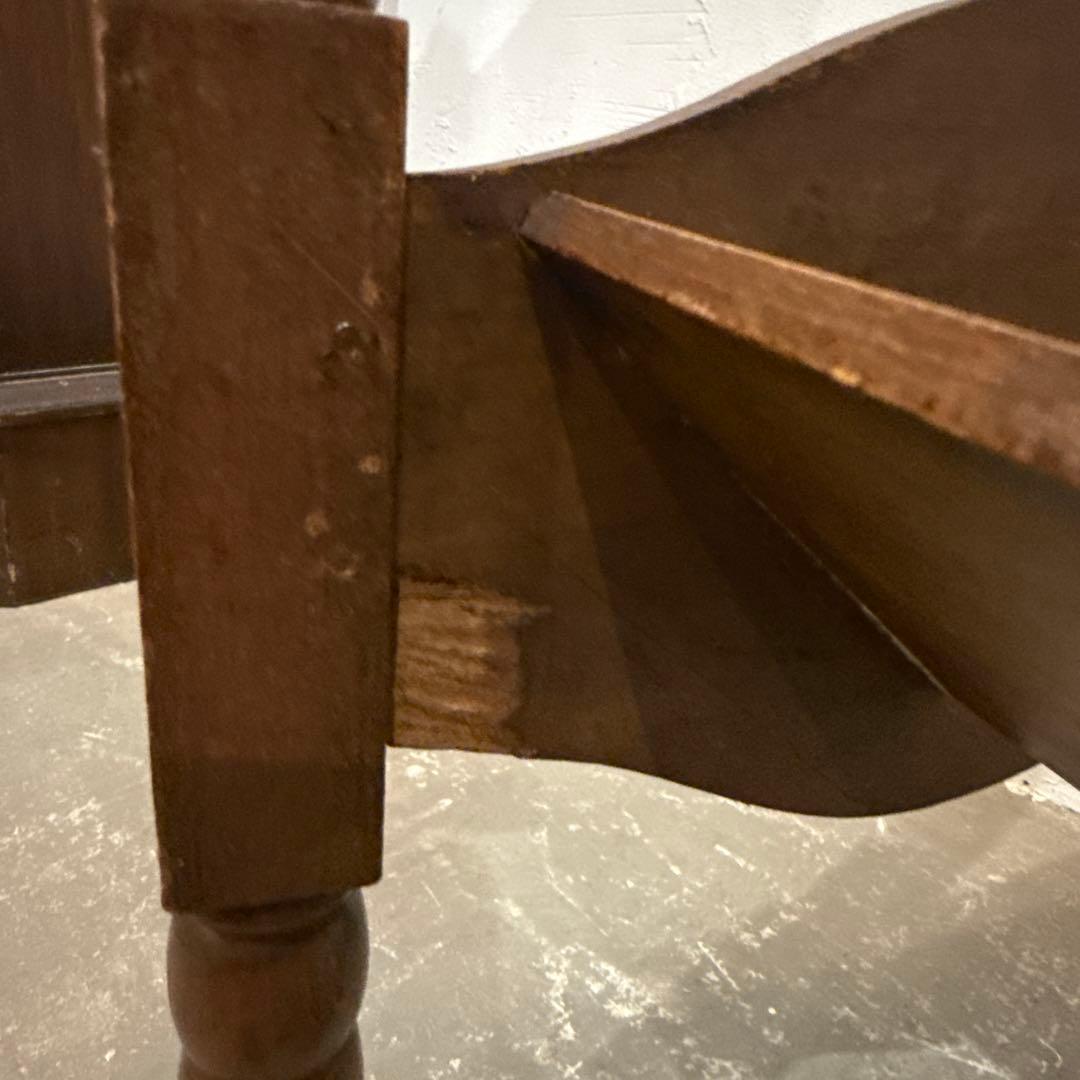 年末年始saleヴィンテージ　ブックスタンド　マガジンラック　飾り棚　2段