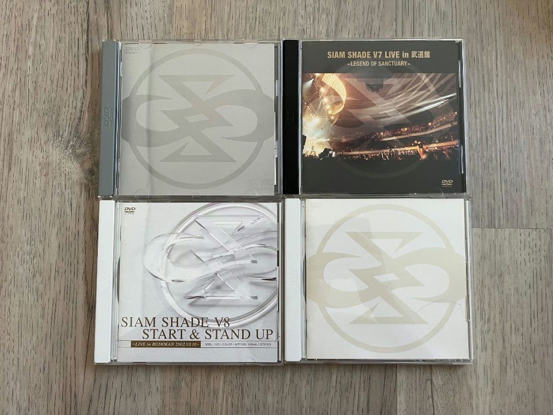 SIAM SHADE DVD 4枚セット