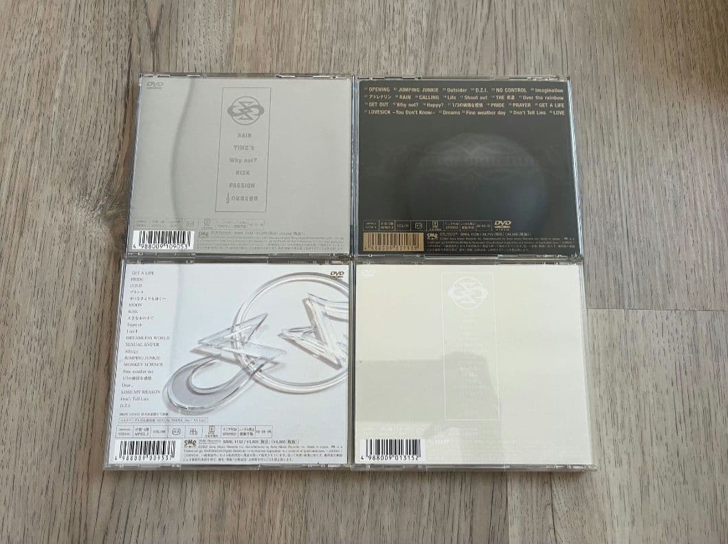 SIAM SHADE DVD 4枚セット