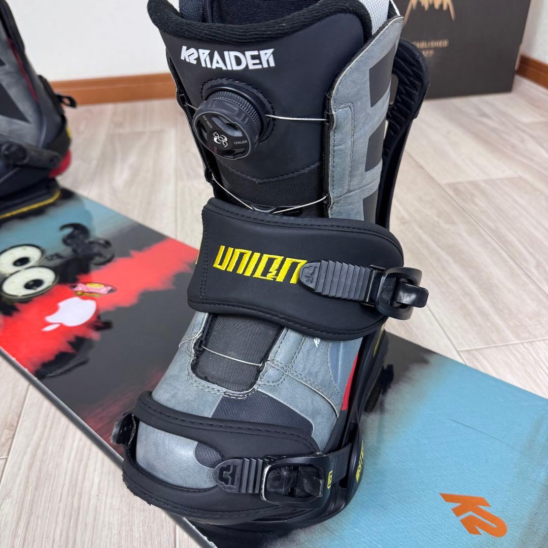 K2 PARKSTARスノーボード 152cm ブーツ26.5cm