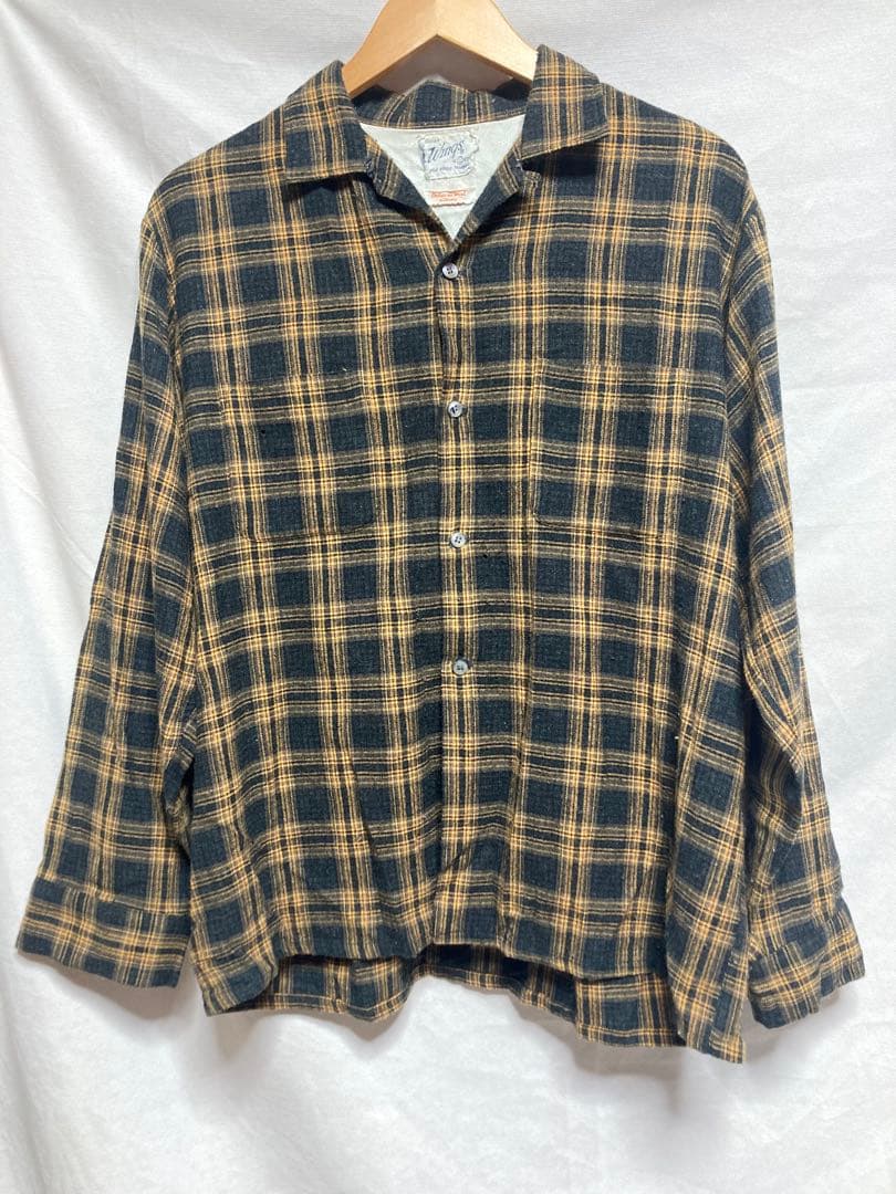 s*k様 40s 50s Wings ヴィンテージネルシャツ L