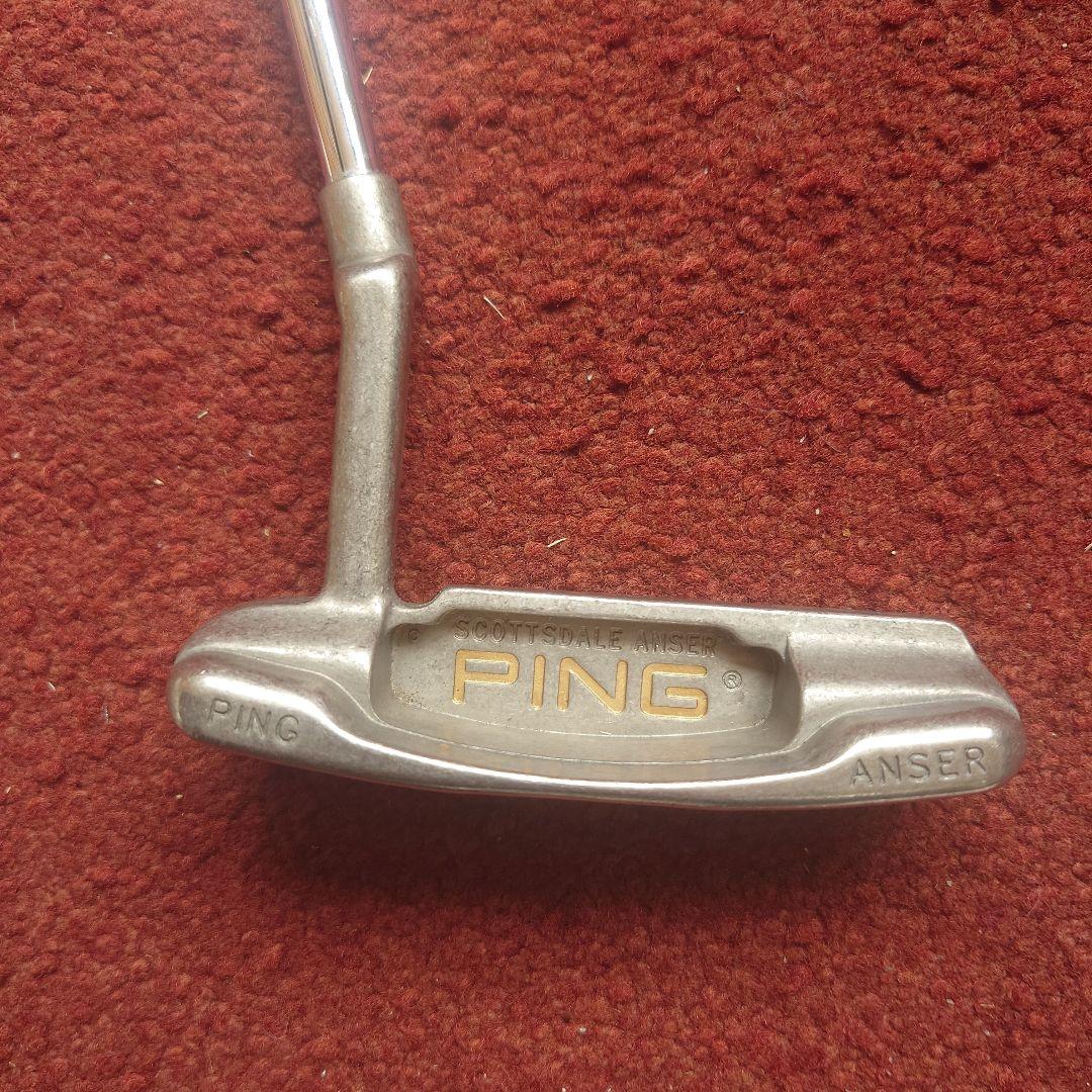 激レアPING ANSER復刻版 ニッケルパター