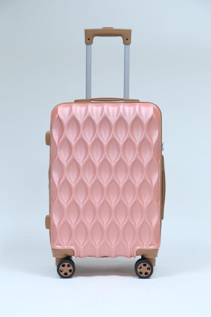 軽量Lサイズ　静音8輪　キャリーバッグ　スーツケース　キャリーケース ピンク