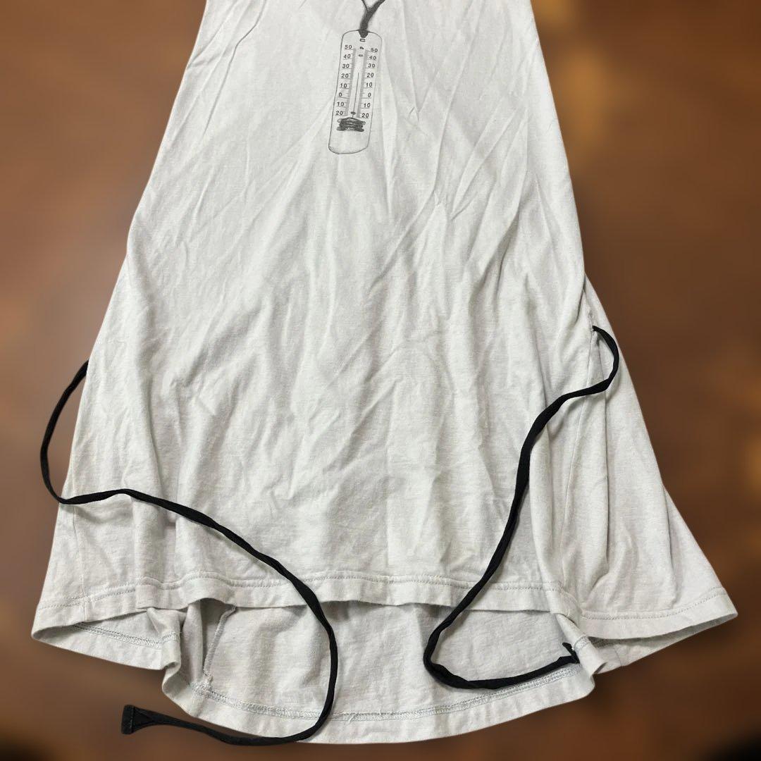 Ann Demeulemeester 室度計ロングタンクトップ 男女
