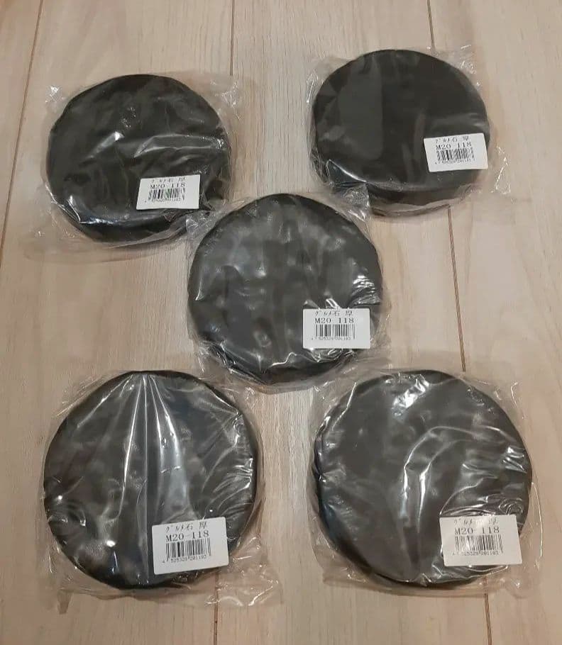 【新品、未使用】 グルメ石 M20-118 φ 120×H30 5個セット