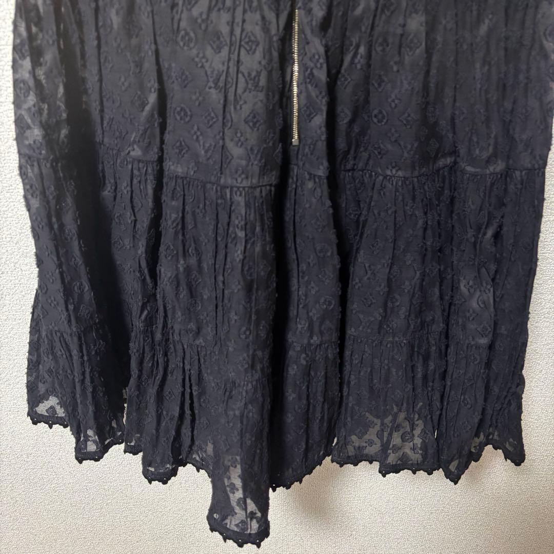 未使用 ルイヴィトン モノグラム フィルクーペ ティアードドレス