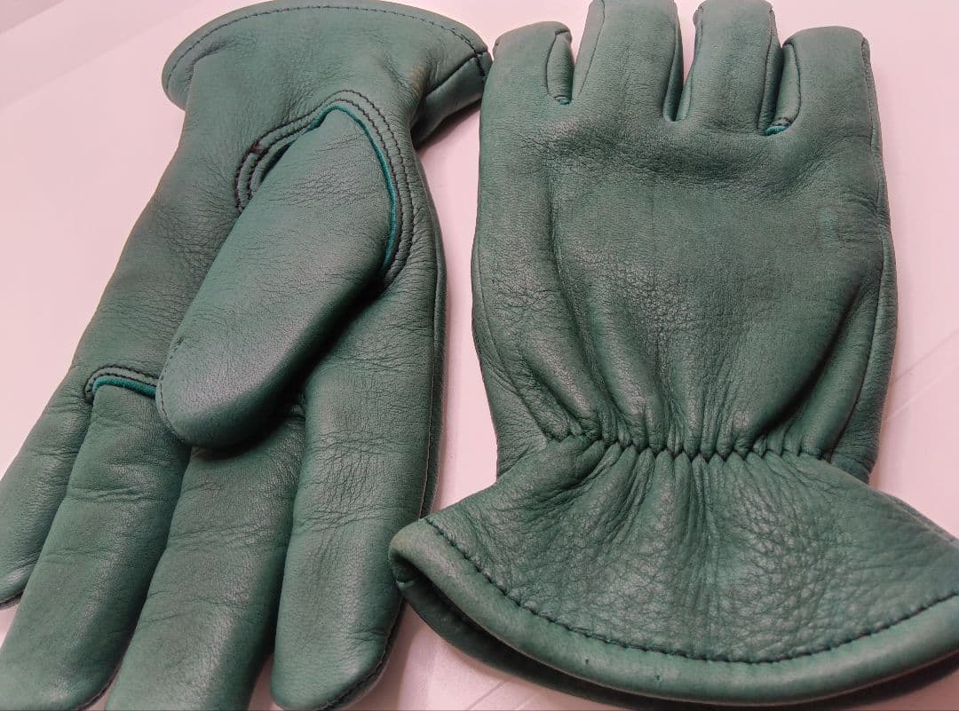 タ*ん様 新品チャーチルChurchillグローブ手袋ライナー付M米国製グリーン