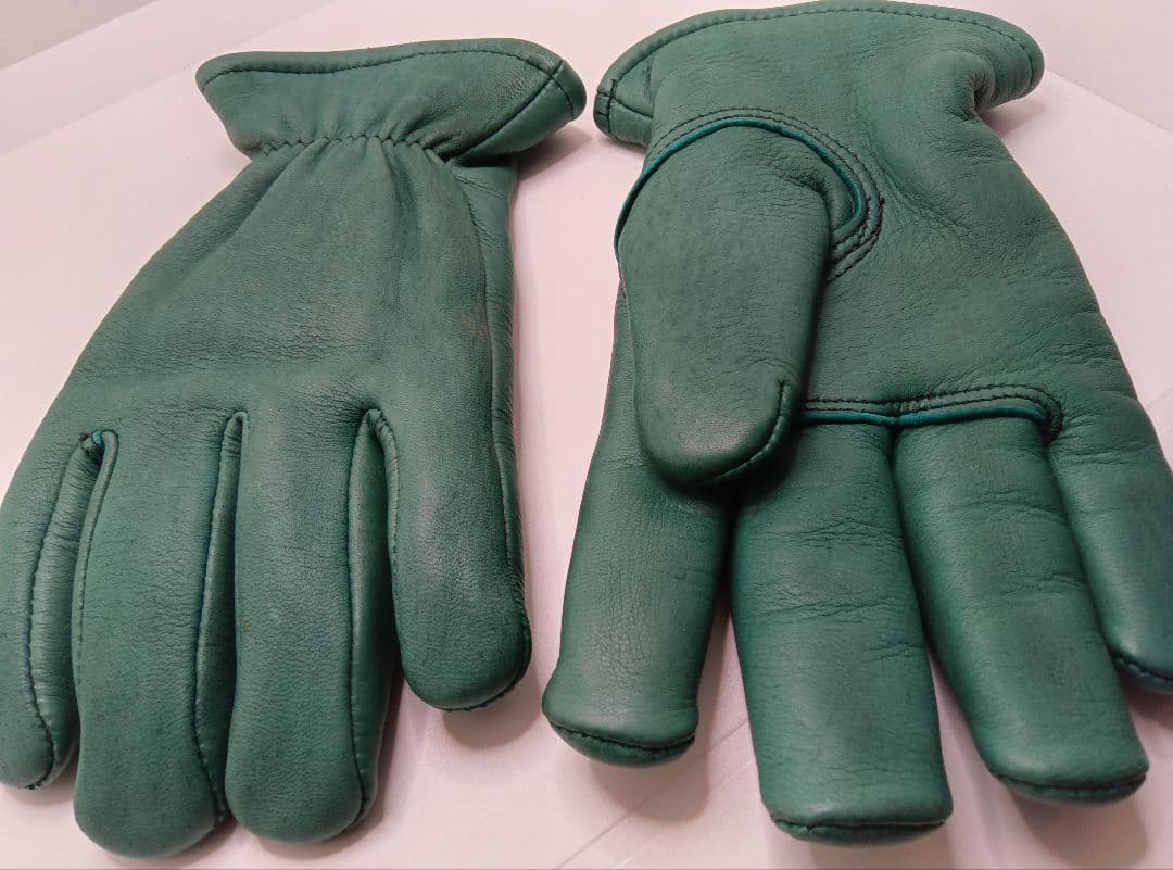 タ*ん様 新品チャーチルChurchillグローブ手袋ライナー付M米国製グリーン