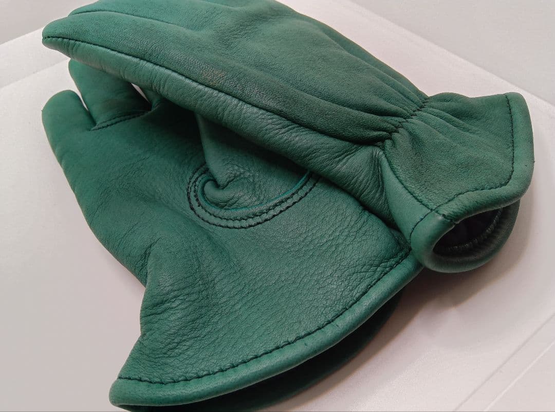 タ*ん様 新品チャーチルChurchillグローブ手袋ライナー付M米国製グリーン