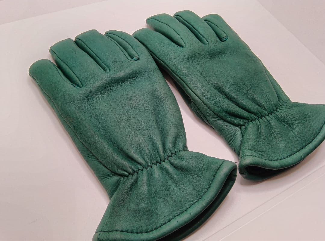 タ*ん様 新品チャーチルChurchillグローブ手袋ライナー付M米国製グリーン