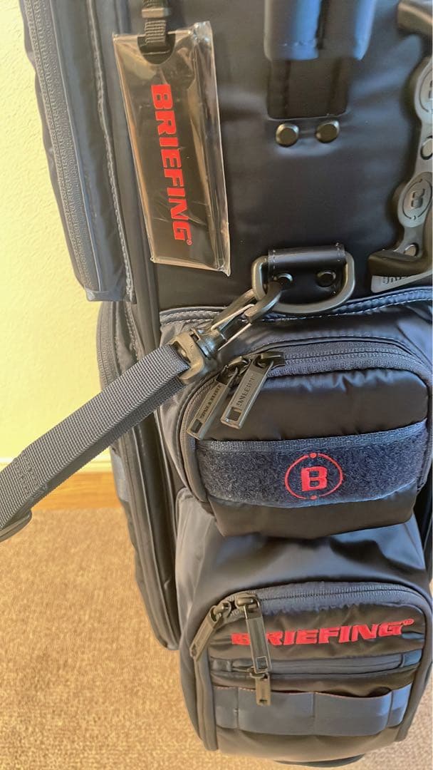 専用★美品★BRIEFING ゴルフバッグ ネイビー CR-6 ブリーフィング