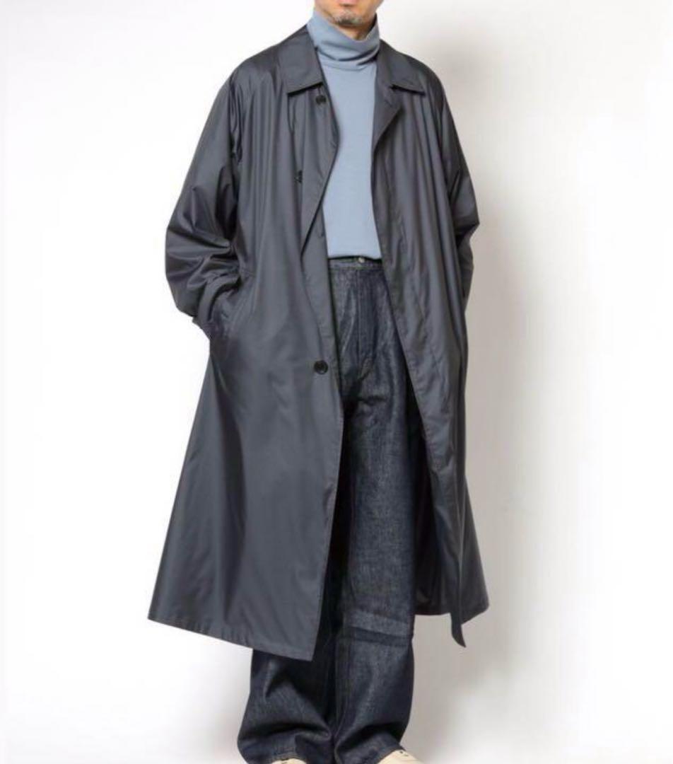 p*i様 オーラリー　スーパーライトポリエステルサテンカラーコート　美品　Mサイ