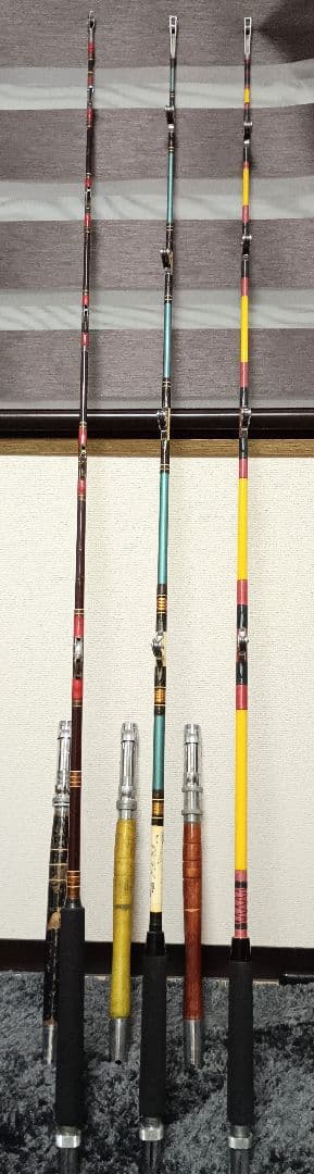 オリムピック トローリングロッドまとめて3本　メンテナンス済