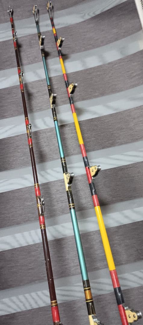 オリムピック トローリングロッドまとめて3本　メンテナンス済
