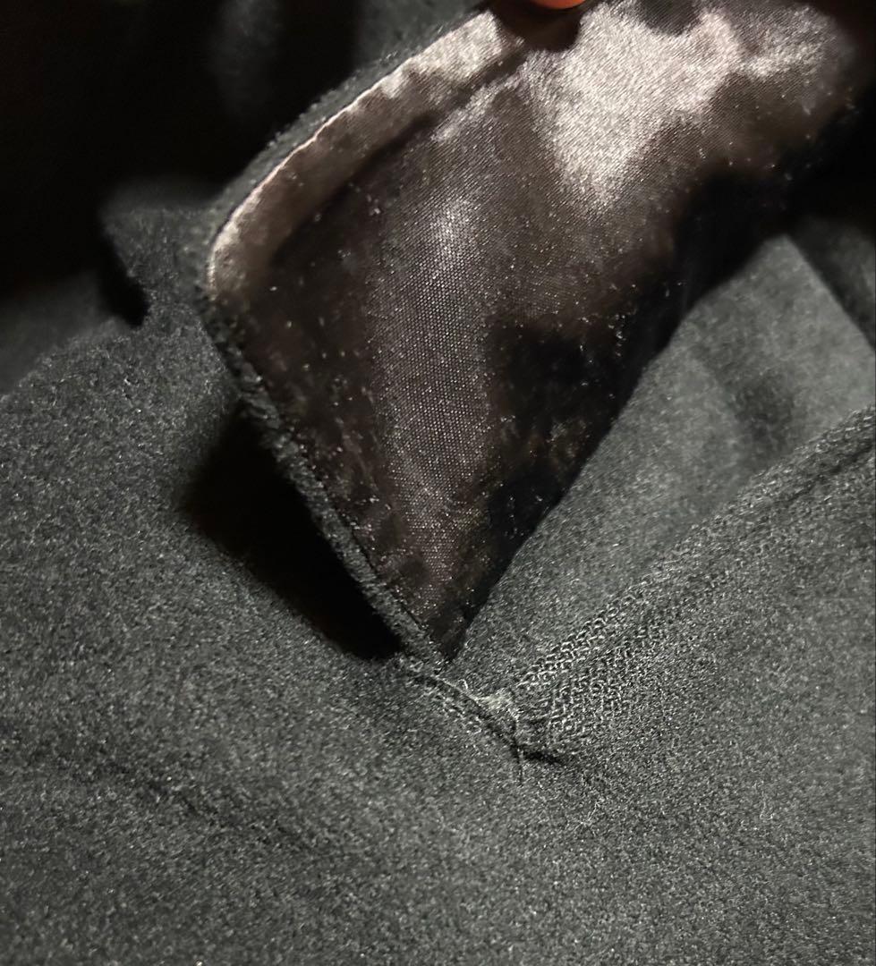 週末価格【本人期】HELMUT LANG ブラック チェスターコート 46