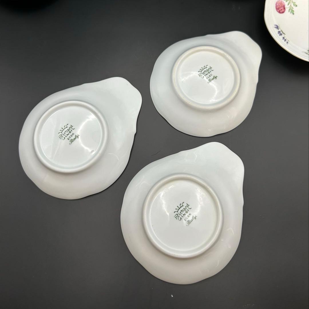 ジノリ　ボンジョルノフラワー　小皿7枚セット