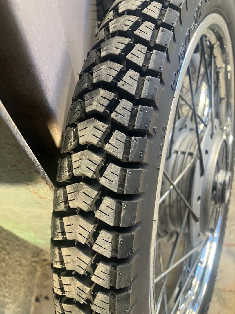 C50 AA01 プレスカブ　DUNLOP D502  & ホイール