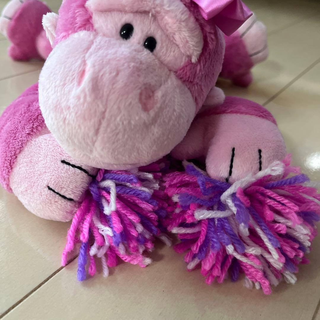 NICI チアリーダー　ピンクゴリラ　ペンケース